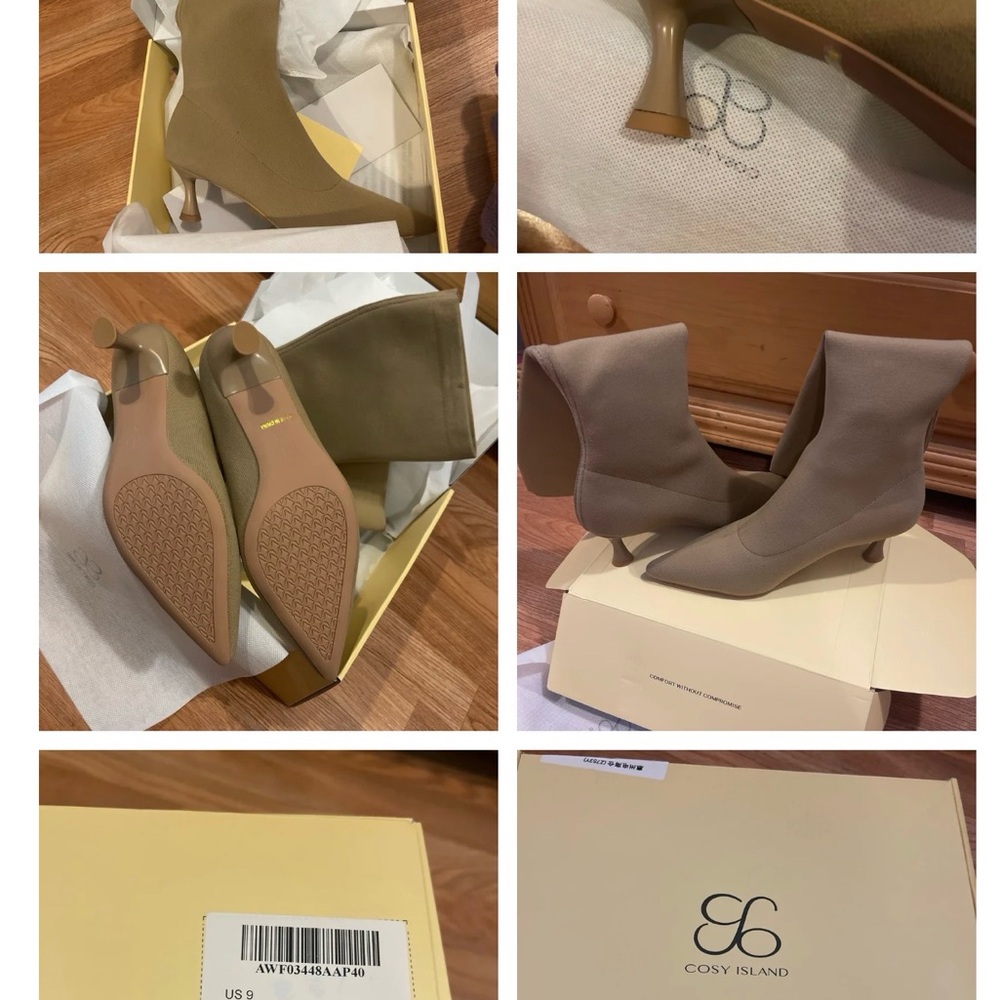 Cosy Island Women's Over the Knee Boots - Tan